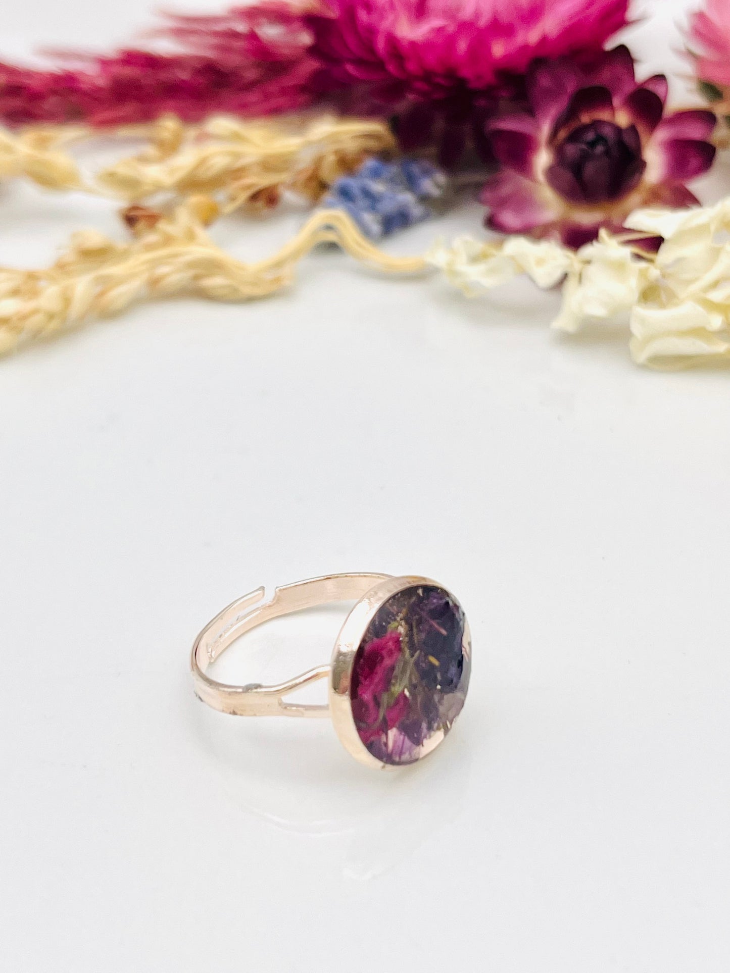 Rose Gold Celosia Ring